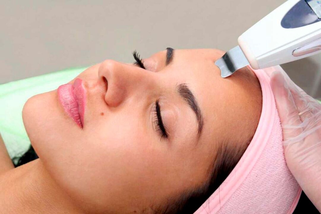 ultrazvučno čišćenje lica za pomlađivanje